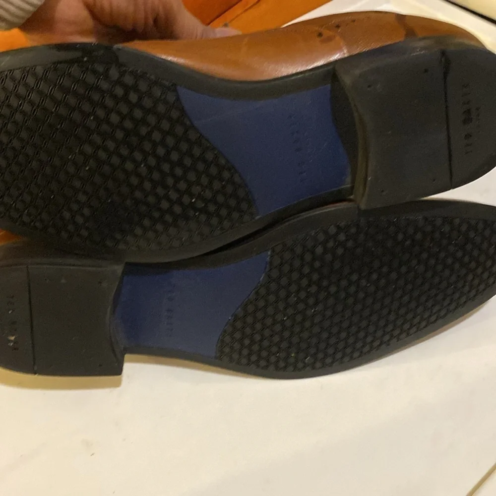 TED BAKER Leather Chukka Boots size 10.5 like new